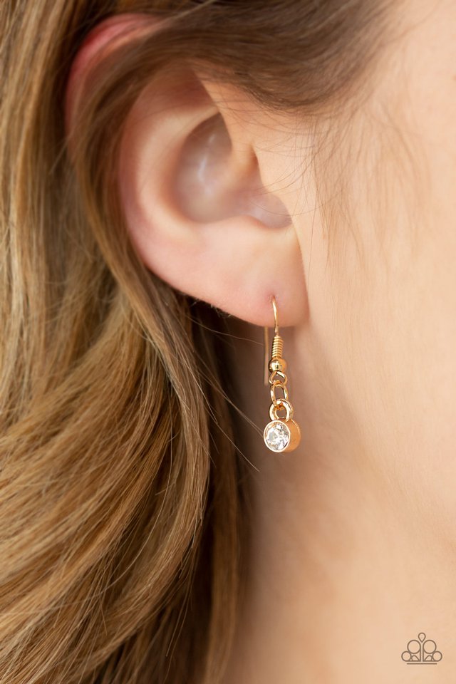 Paparazzi ♥ Bad HEIR Day - Gold ♥ Necklace