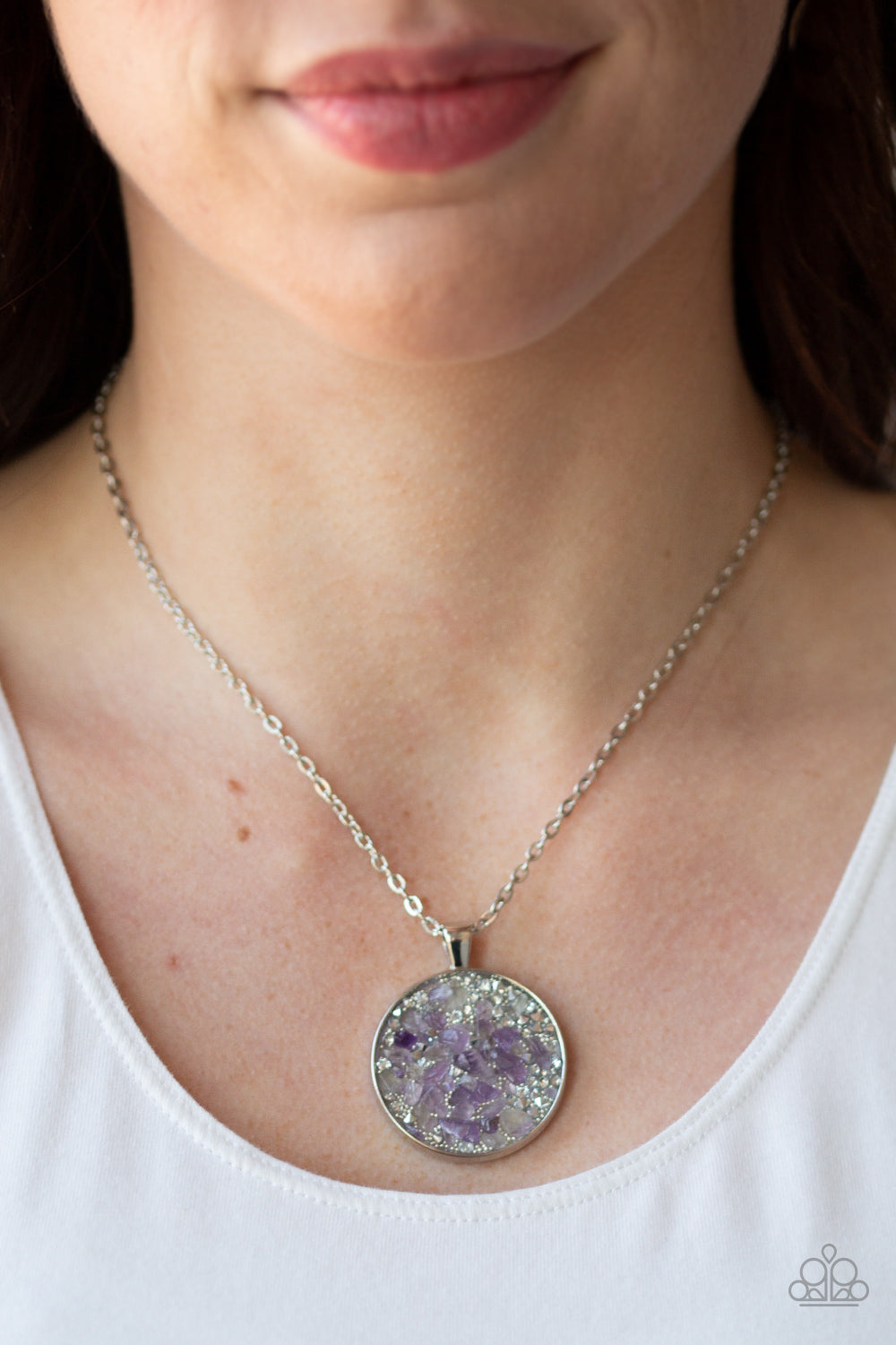 Paparazzi ♥ GLAM Crush Monday - Purple ♥  Necklace