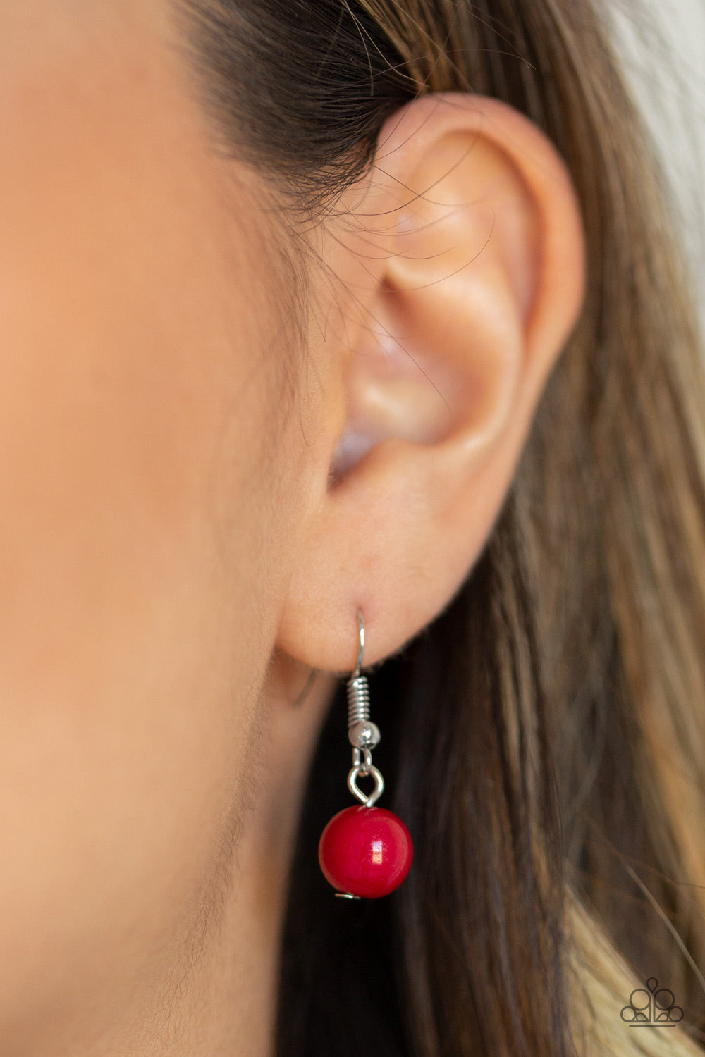 Paparazzi ♥ 5th Avenue Frenzy - Red ♥  Necklace