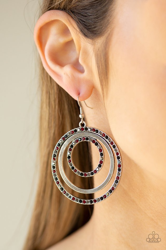 Paparazzi ♥ Rippling Refinement - Multi ♥ Earrings