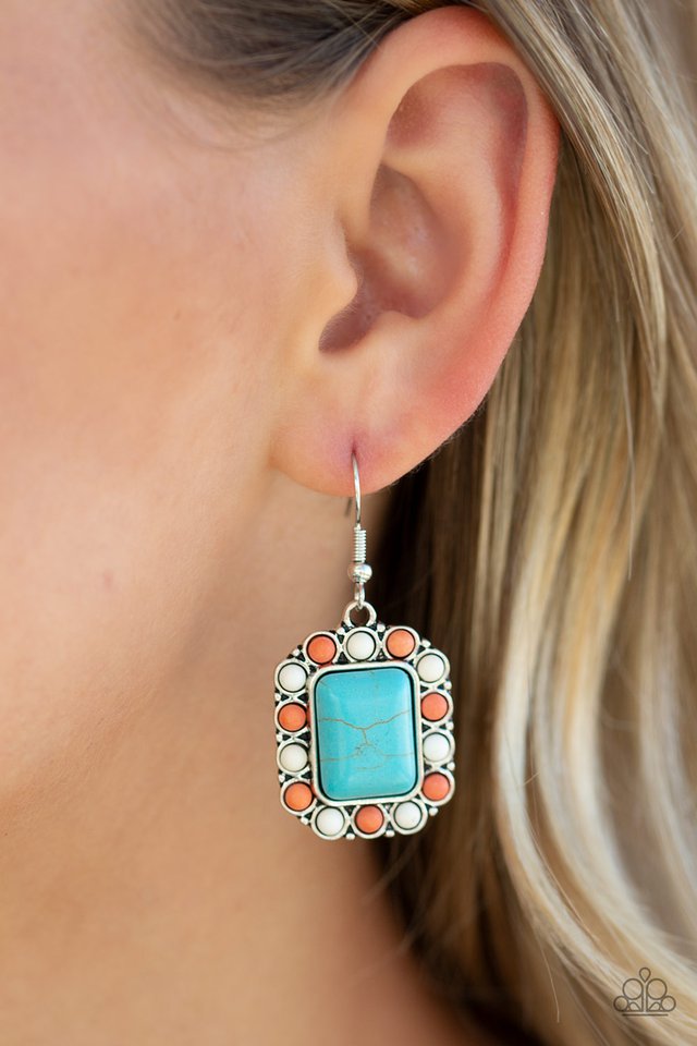 Paparazzi ♥ Sandstone Sway - Multi ♥ Earrings