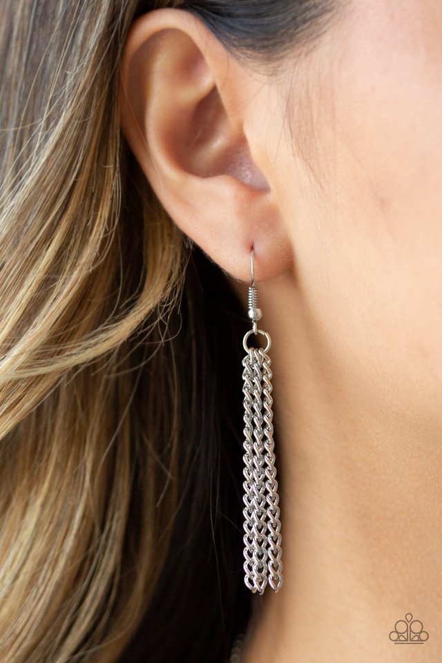 Paparazzi ♥ Malibu Idol - Silver ♥ Necklace