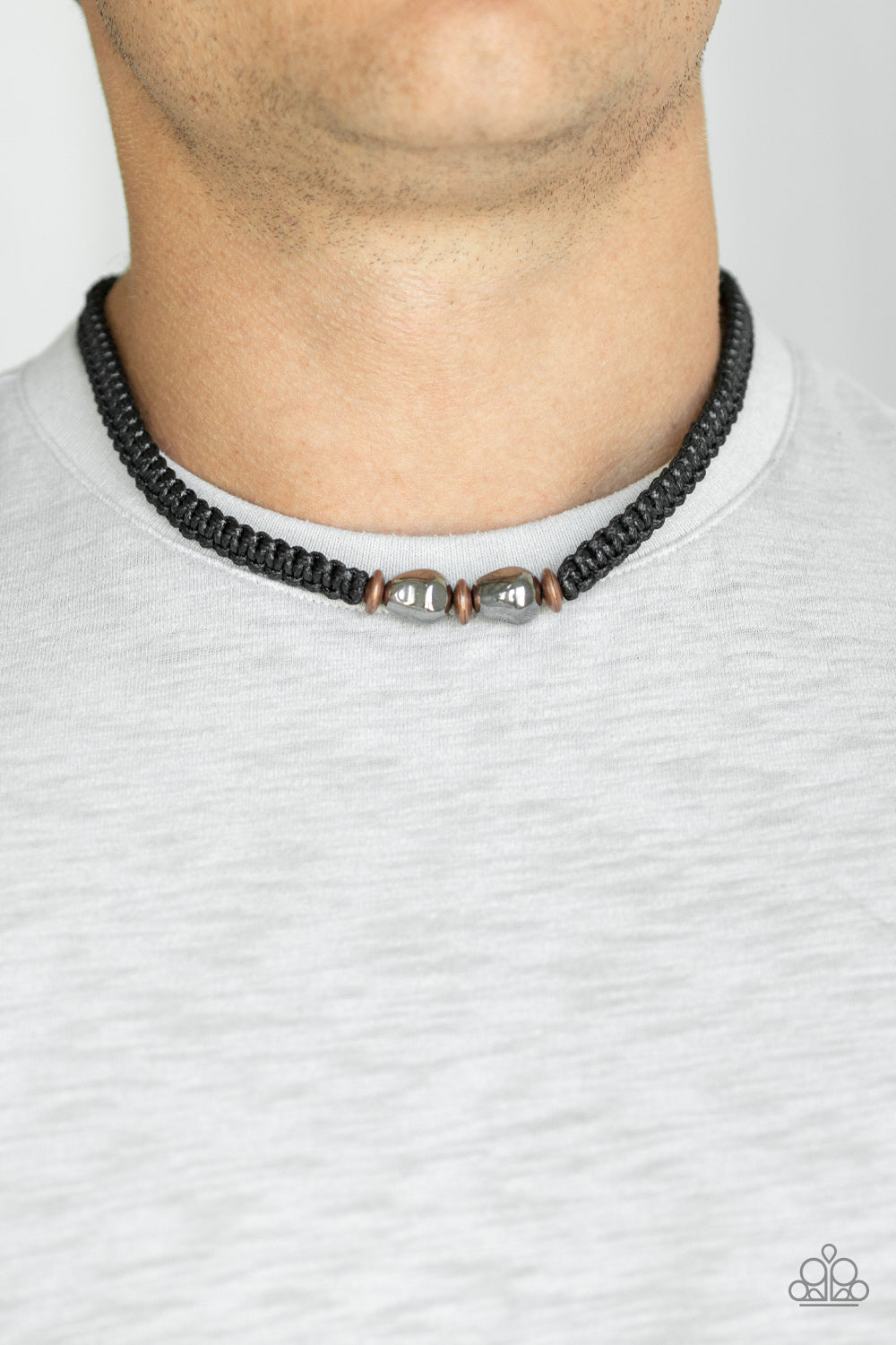 Paparazzi ♥ Urban Explorer - Copper ♥  Mens Necklace