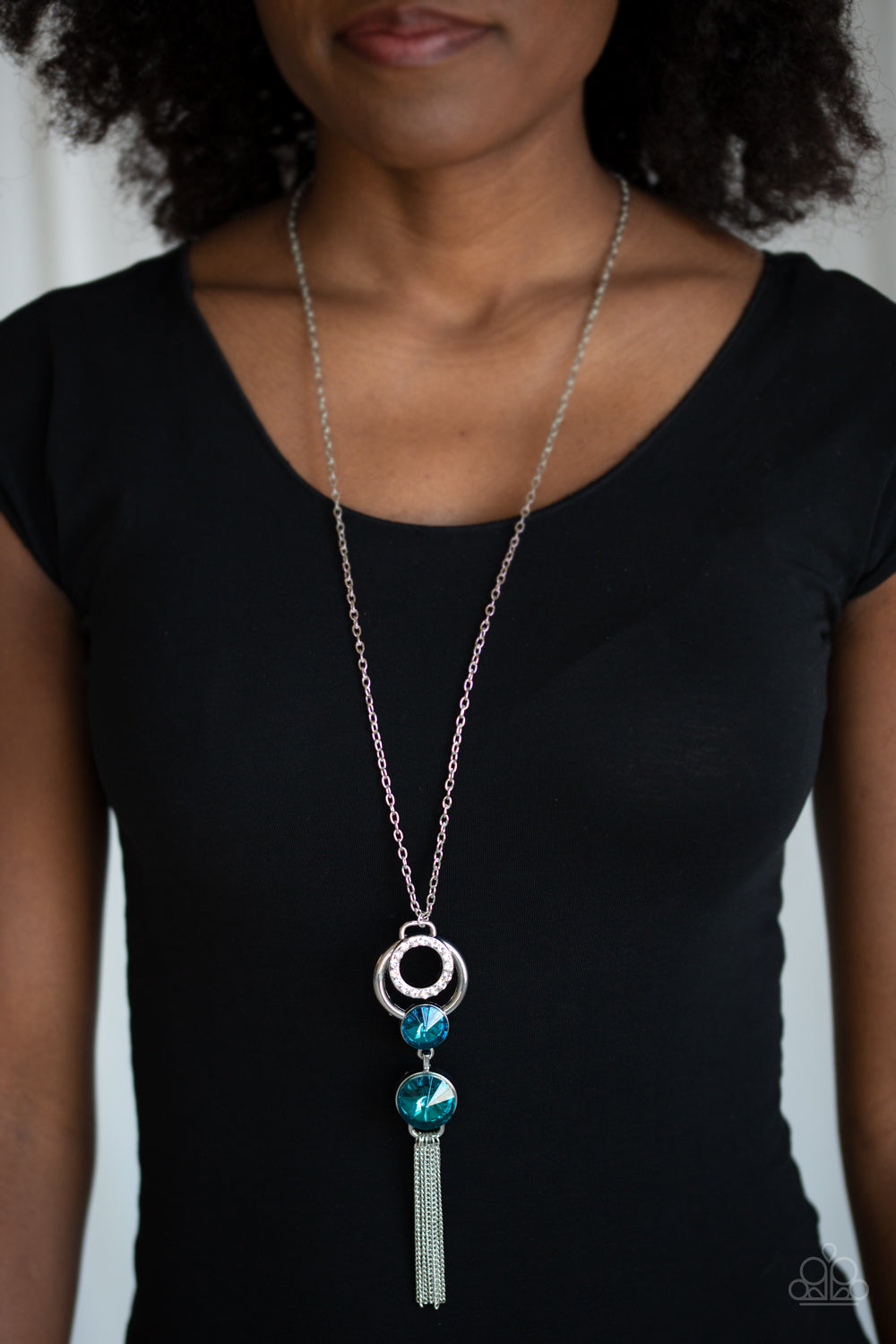 Paparazzi ♥ Very Fort-YOU-nate - Blue ♥  Necklace