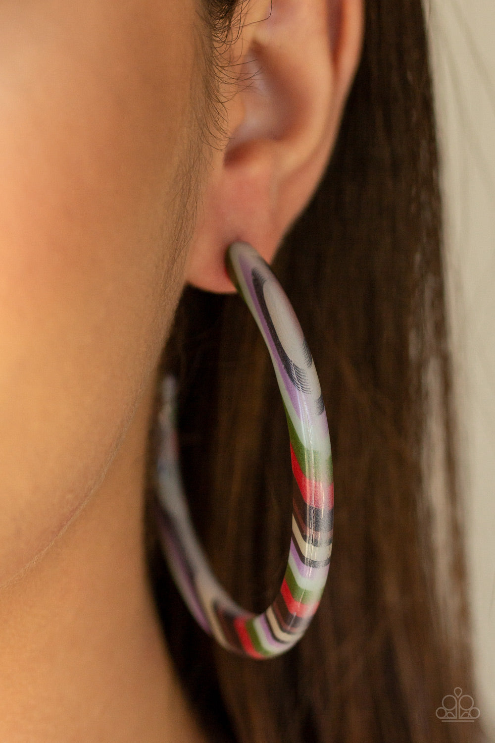 Paparazzi ♥ HAUTE-Blooded - Multi ♥  Earrings