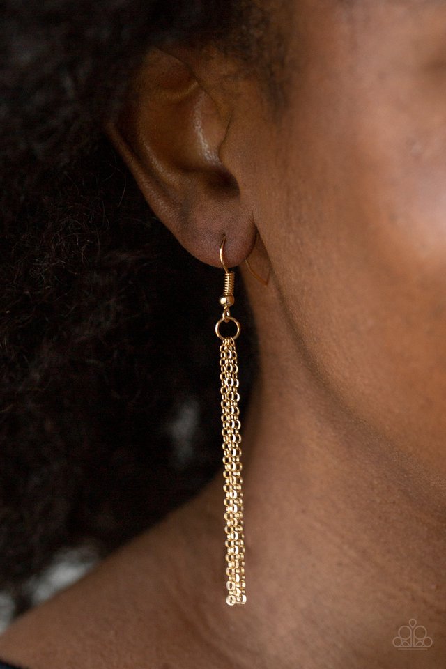 Paparazzi ♥ Timeless Tranquility - Gold ♥ Necklace