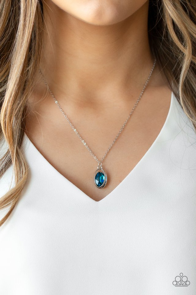 Paparazzi ♥ Timeless Tranquility - Blue ♥ Necklace