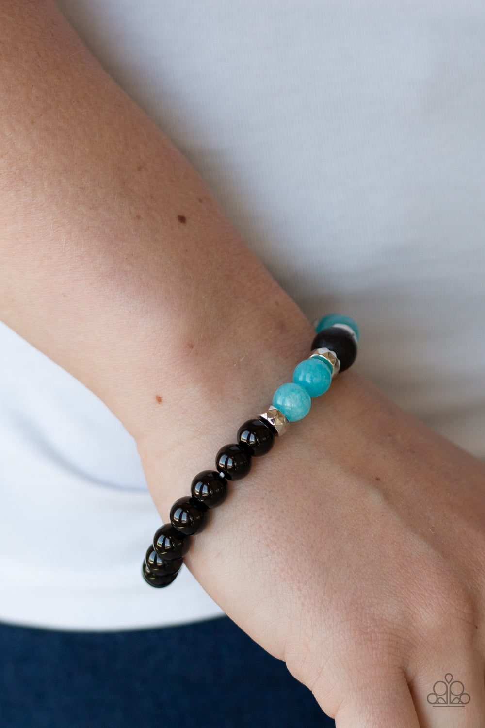 Paparazzi ♥ Super Serene - Blue ♥  Bracelet