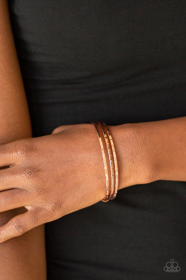 Paparazzi ♥ A Mean Gleam - Copper ♥ Bracelet