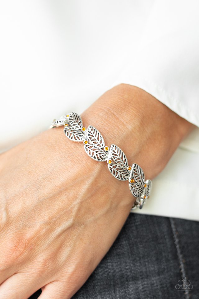 Paparazzi ♥ Fall Flair - Yellow ♥ Bracelet