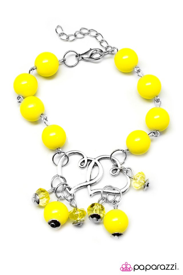 Paparazzi ♥ Endless Love - Yellow ♥ Bracelet