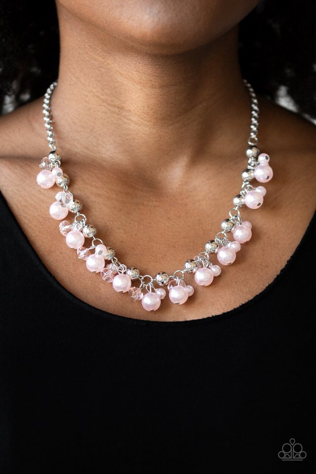Paparazzi ♥ Duchess Royale - Pink ♥ Necklace