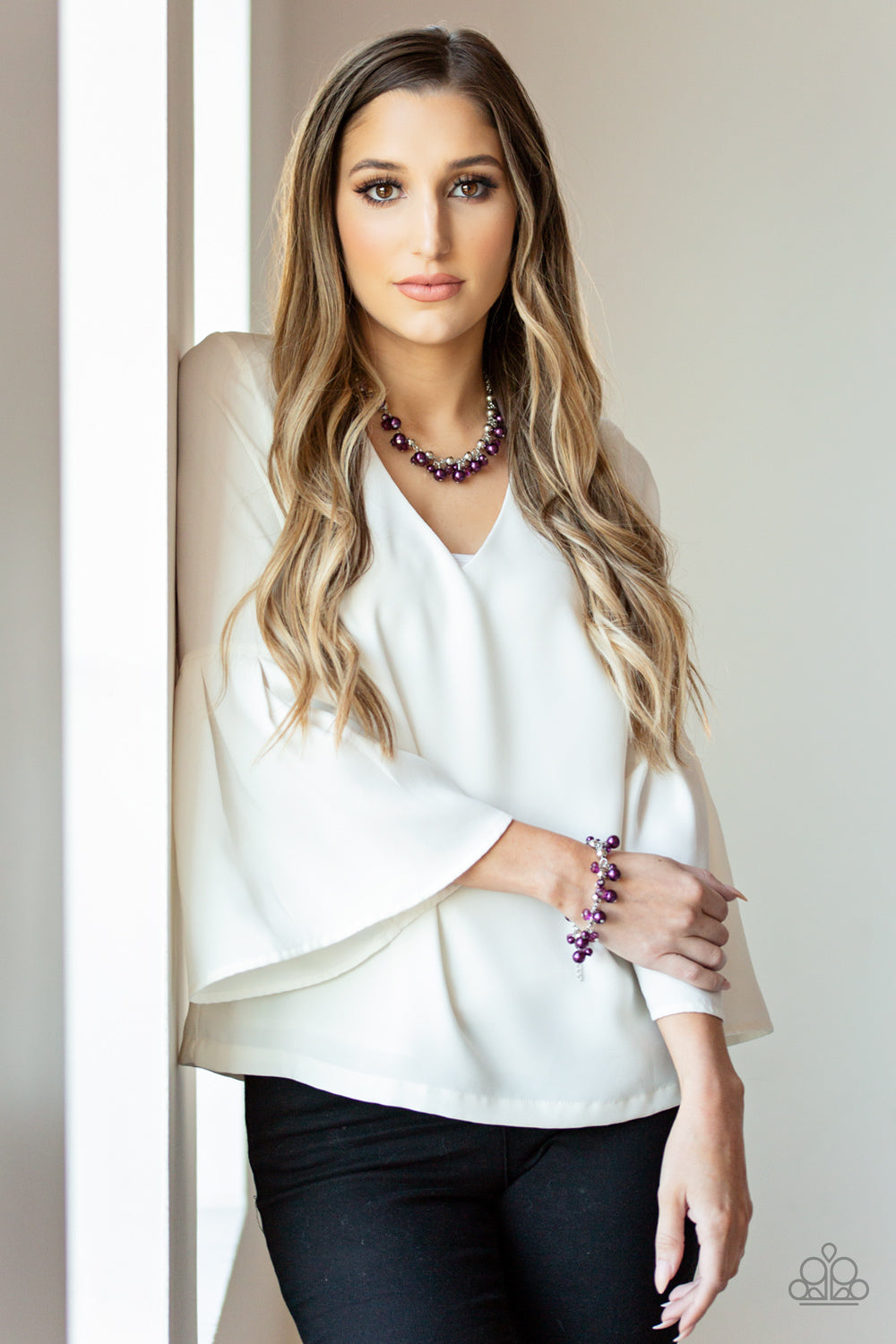 Paparazzi ♥ Duchess Royale - Purple ♥  Necklace