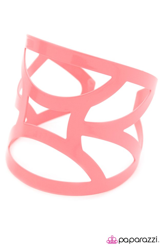Paparazzi ♥ No Boundaries - Pink ♥ Bracelet