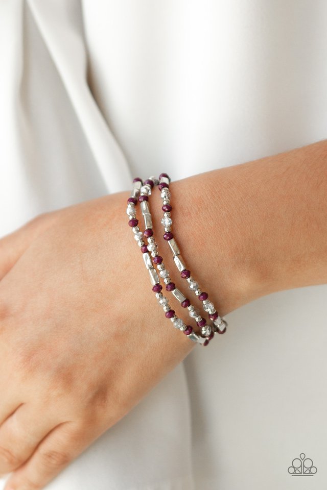 Paparazzi ♥ Micro Magic - Purple ♥ Bracelet