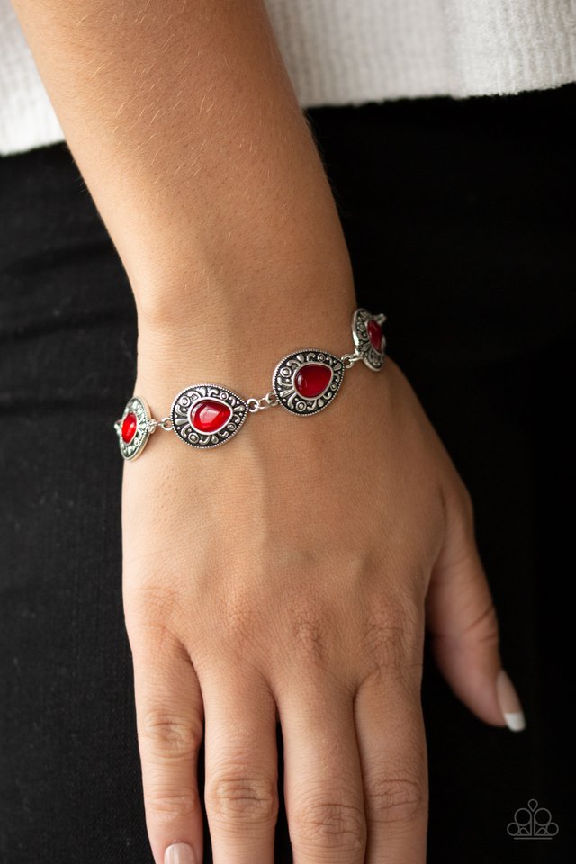 Paparazzi ♥ Enchantingly Ever After - Red ♥ Bracelet