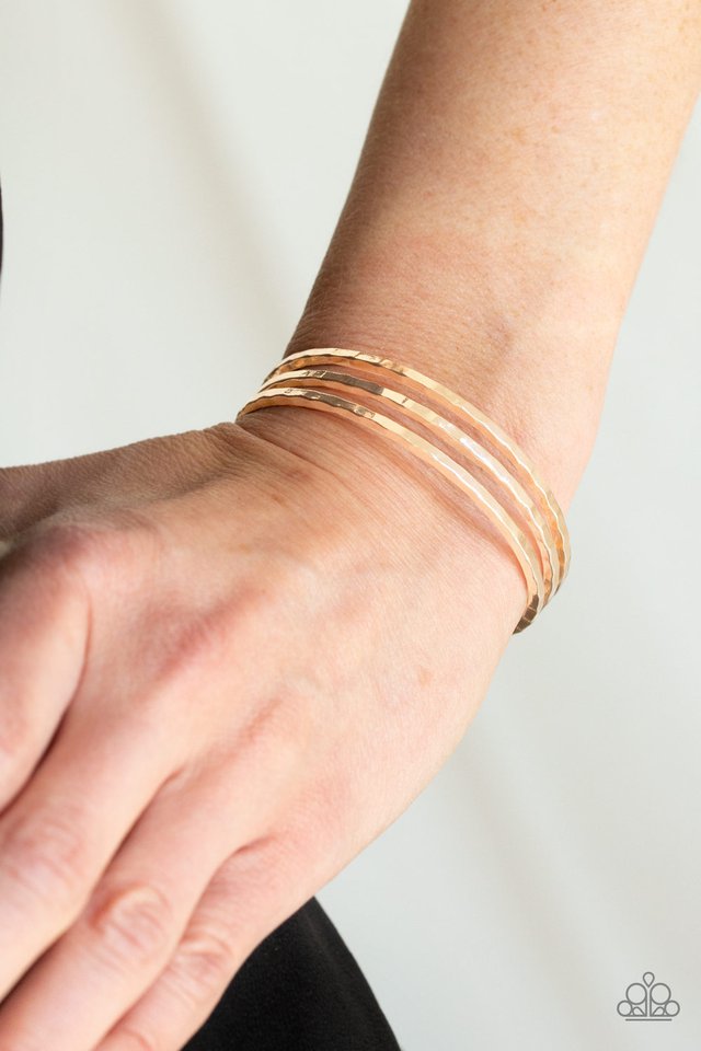 Paparazzi ♥ A Mean Gleam - Rose Gold ♥ Bracelet
