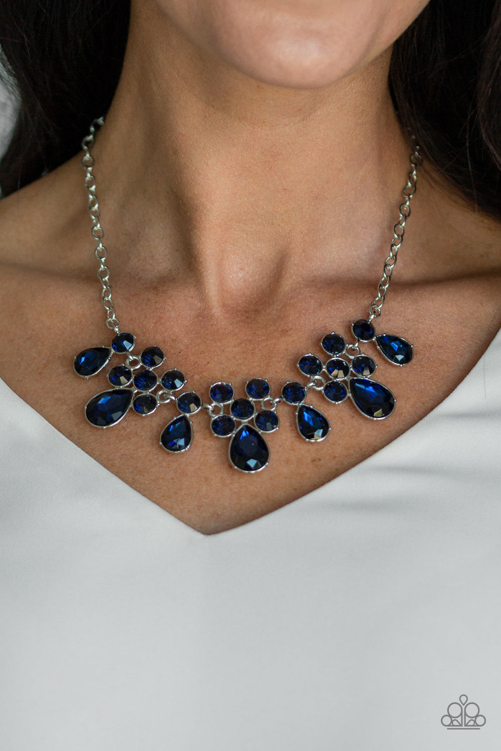 Paparazzi ♥ Debutante Drama - Blue ♥  Necklace