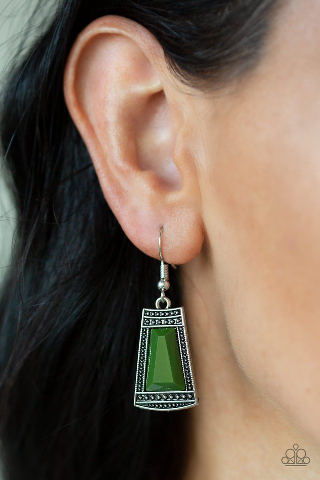 Paparazzi ♥ Lion Den - Green ♥ Necklace