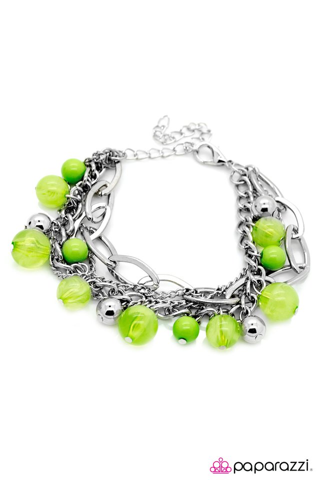Paparazzi ♥ High Hopes - Green ♥ Bracelet