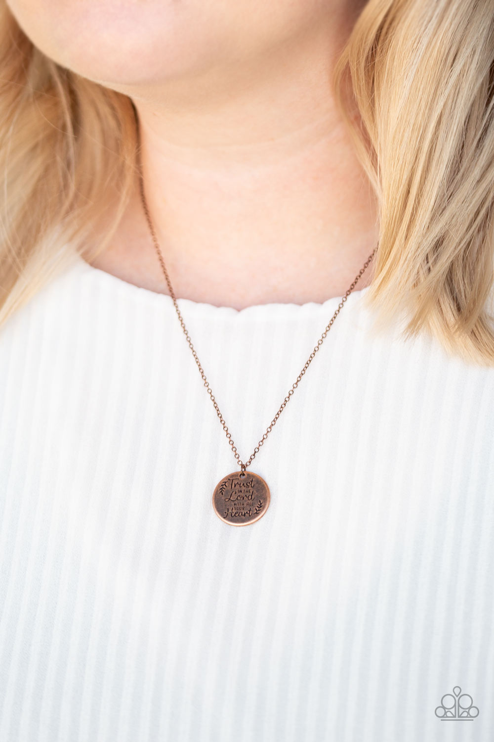 Paparazzi ♥ All You Need Is Trust - Copper ♥  Necklace