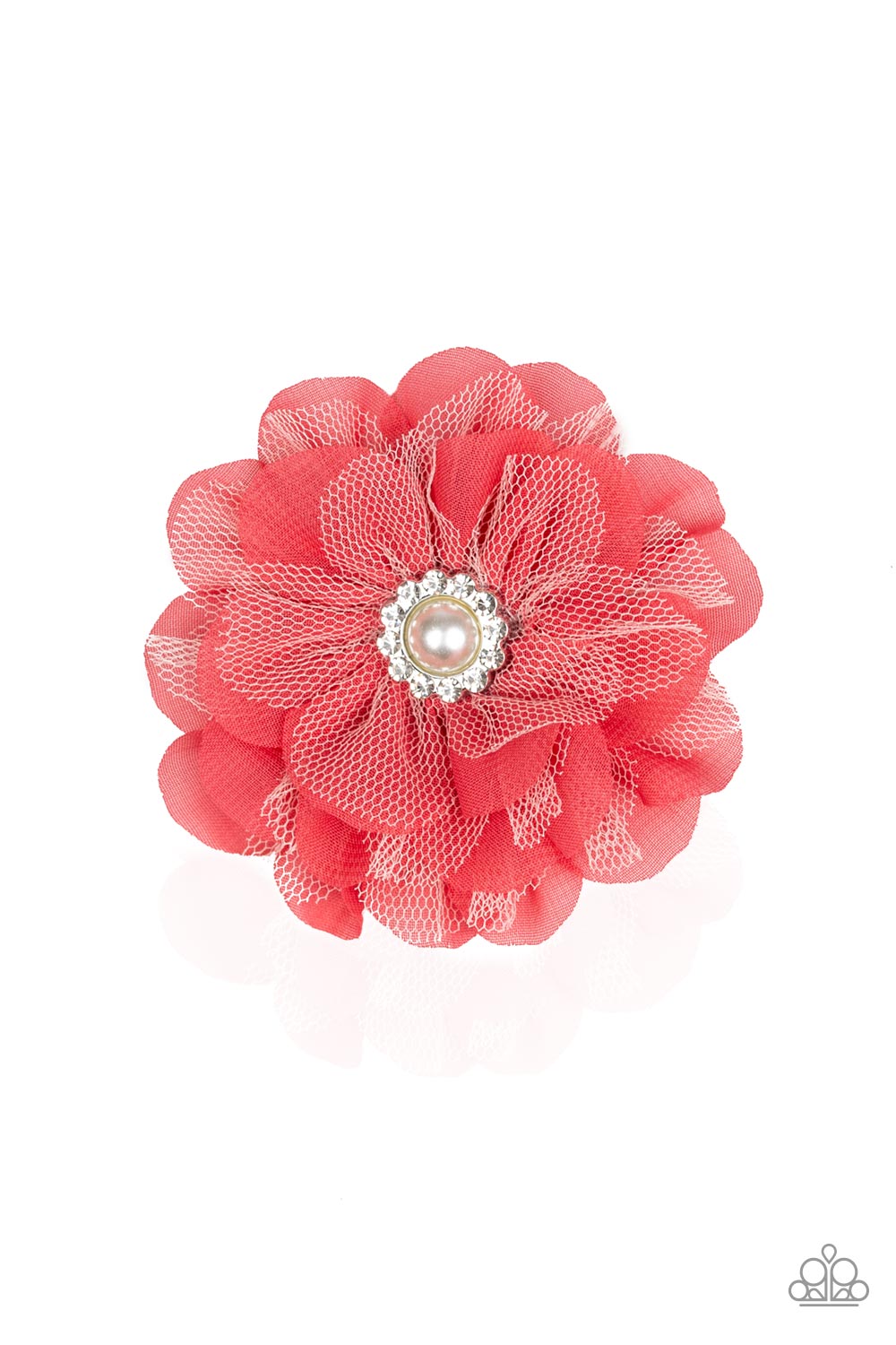 Paparazzi ♥ Bayou Blooms - Orange ♥  Hair Clip
