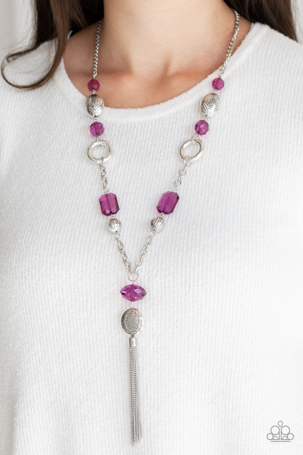 Paparazzi ♥ Ever Enchanting - Purple ♥  Necklace