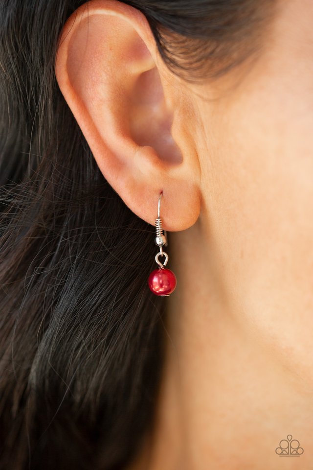 Paparazzi ♥ 5th Avenue Flirtation - Red ♥ Necklace