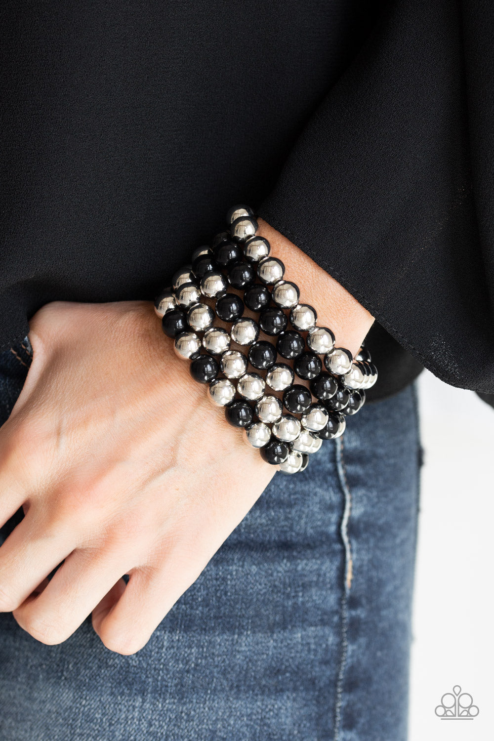 Paparazzi ♥ Pop-YOU-lar Culture - Black ♥  Bracelet