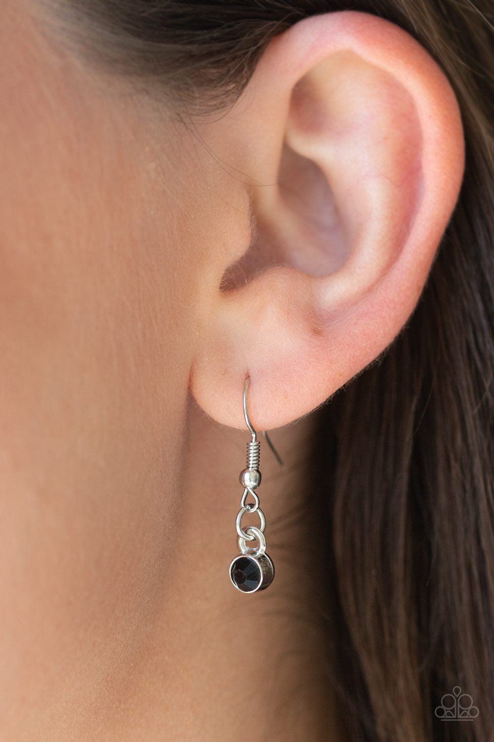 Paparazzi ♥ Floral Florescence - Black ♥  Necklace