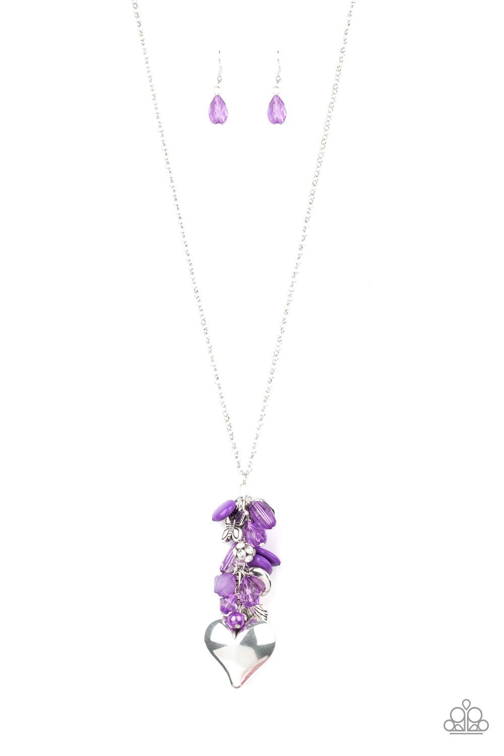 Paparazzi ♥ Beach Buzz - Purple ♥  Necklace