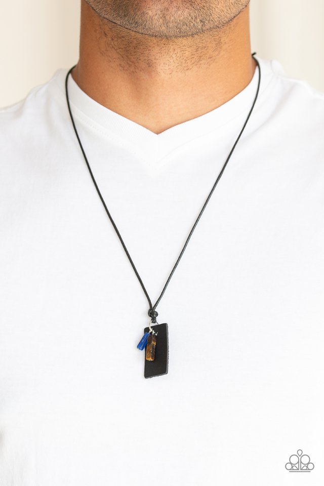 Paparazzi ♥ Mountain Scout - Black ♥ Necklace