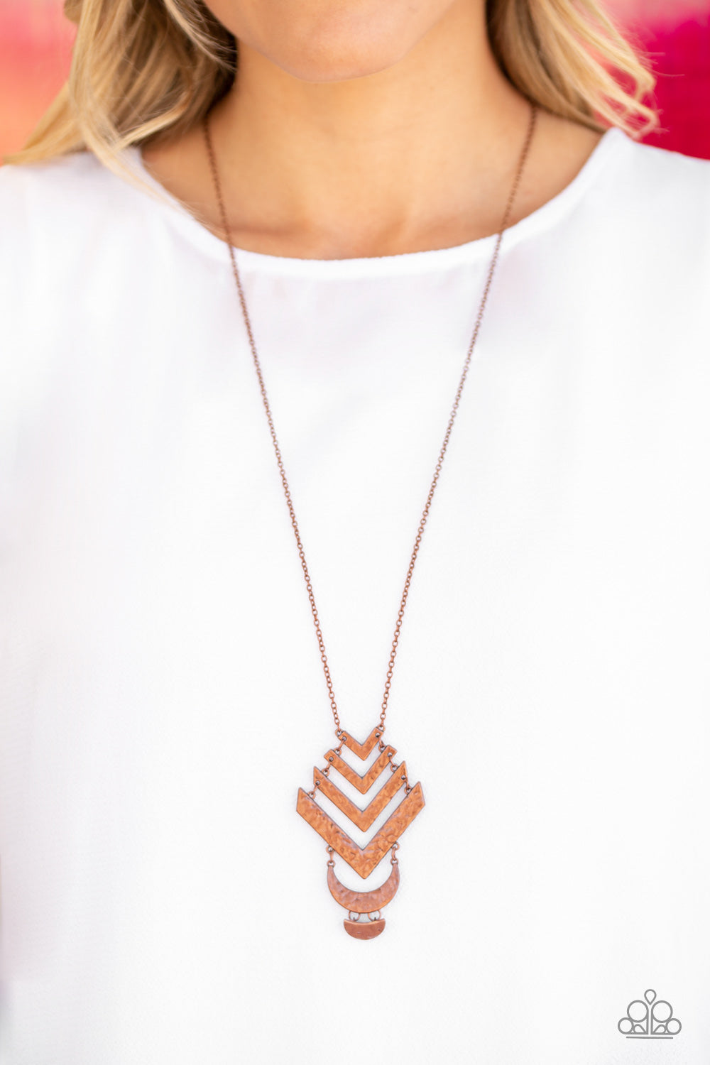 Paparazzi ♥ Artisan Edge - Copper ♥  Necklace