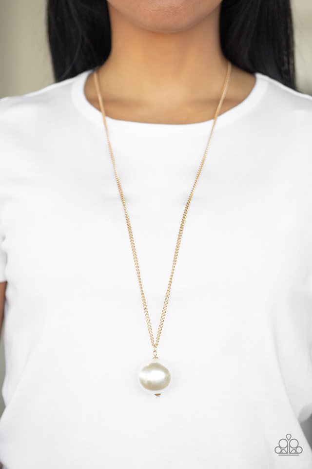 Paparazzi ♥ The Grand Baller - Gold ♥ Necklace