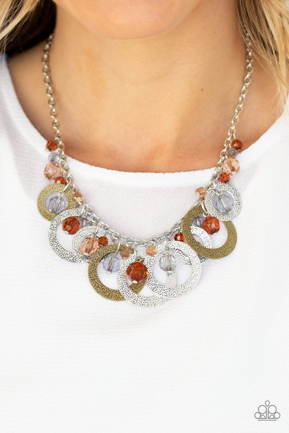 Paparazzi ♥ Turn It Up - Multi ♥  Necklace