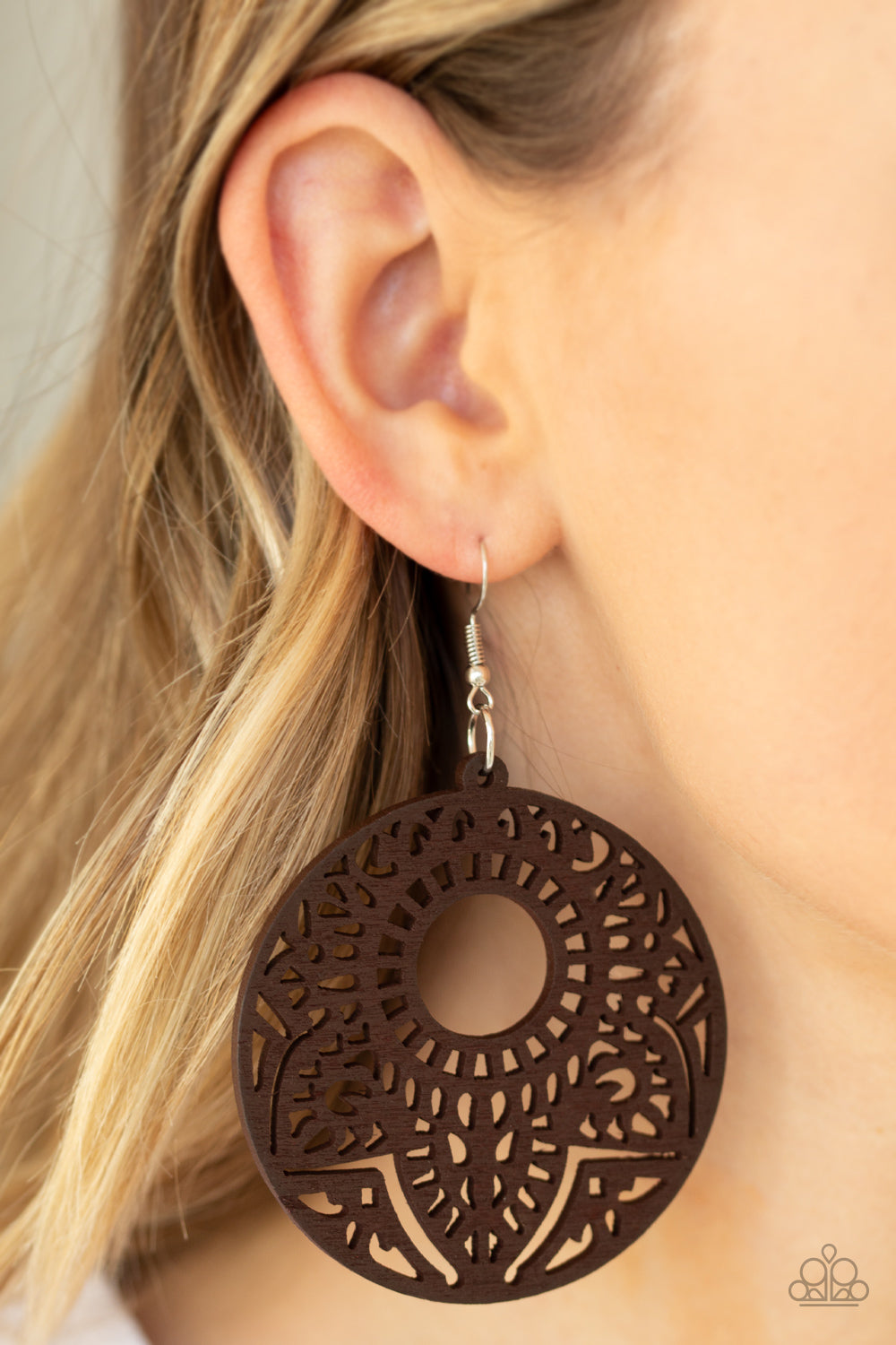 Paparazzi ♥ Mandala Mambo - Brown ♥  Earrings