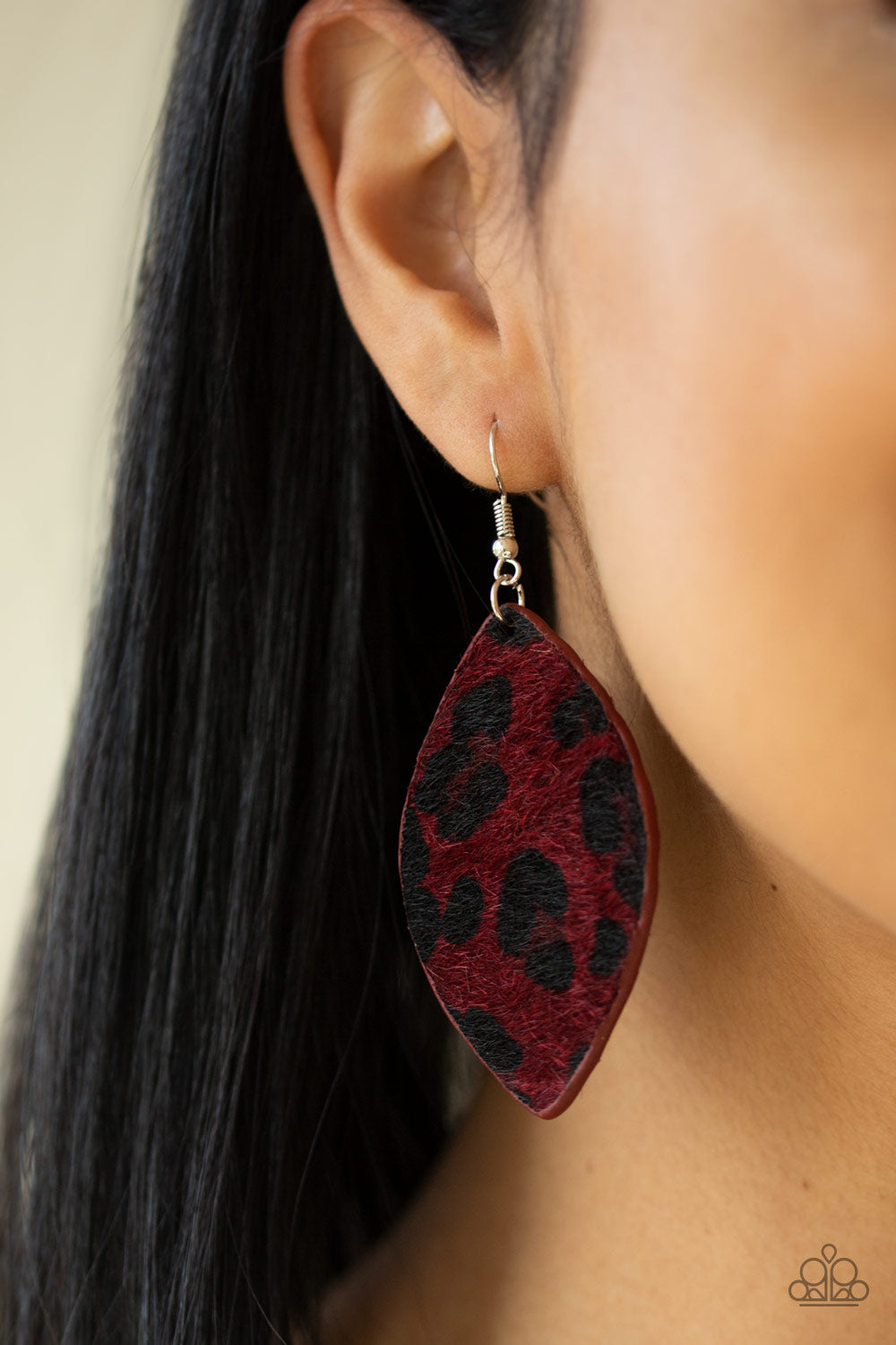 Paparazzi ♥ GRR-irl Power! - Red ♥  Earrings