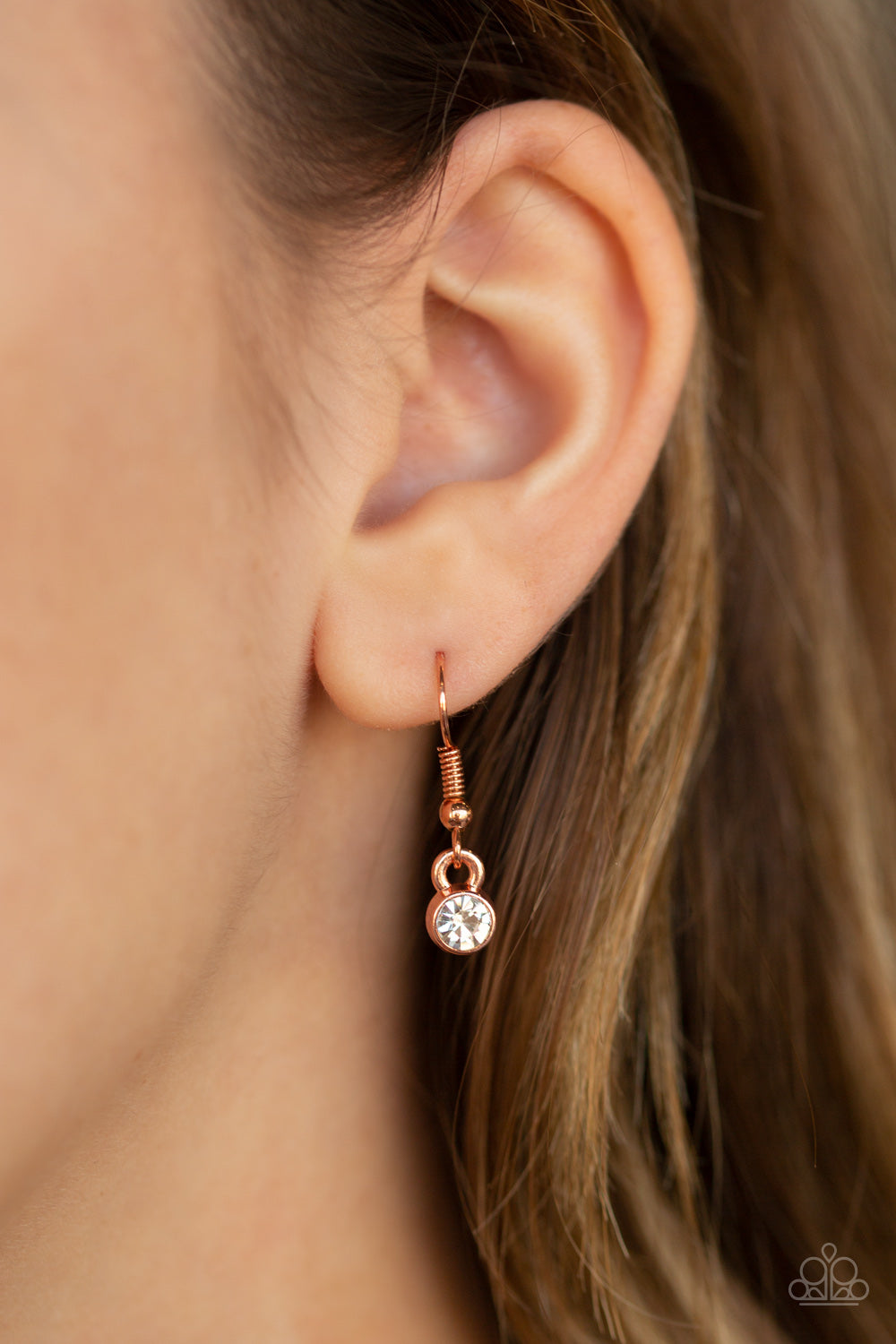 Paparazzi ♥ Queen Bling - Copper ♥  Necklace