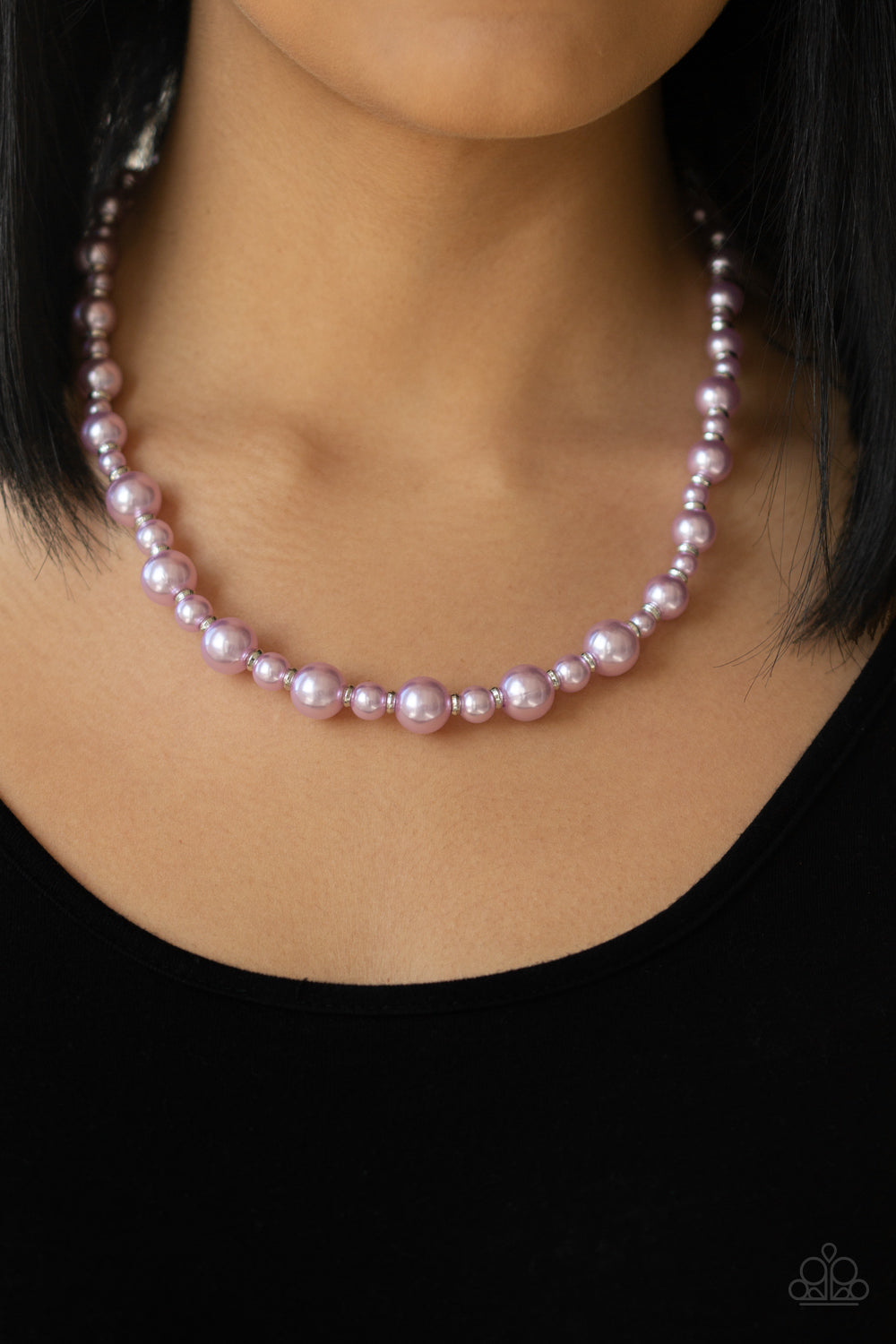 Paparazzi ♥ Pearl Heirloom - Purple ♥  Necklace