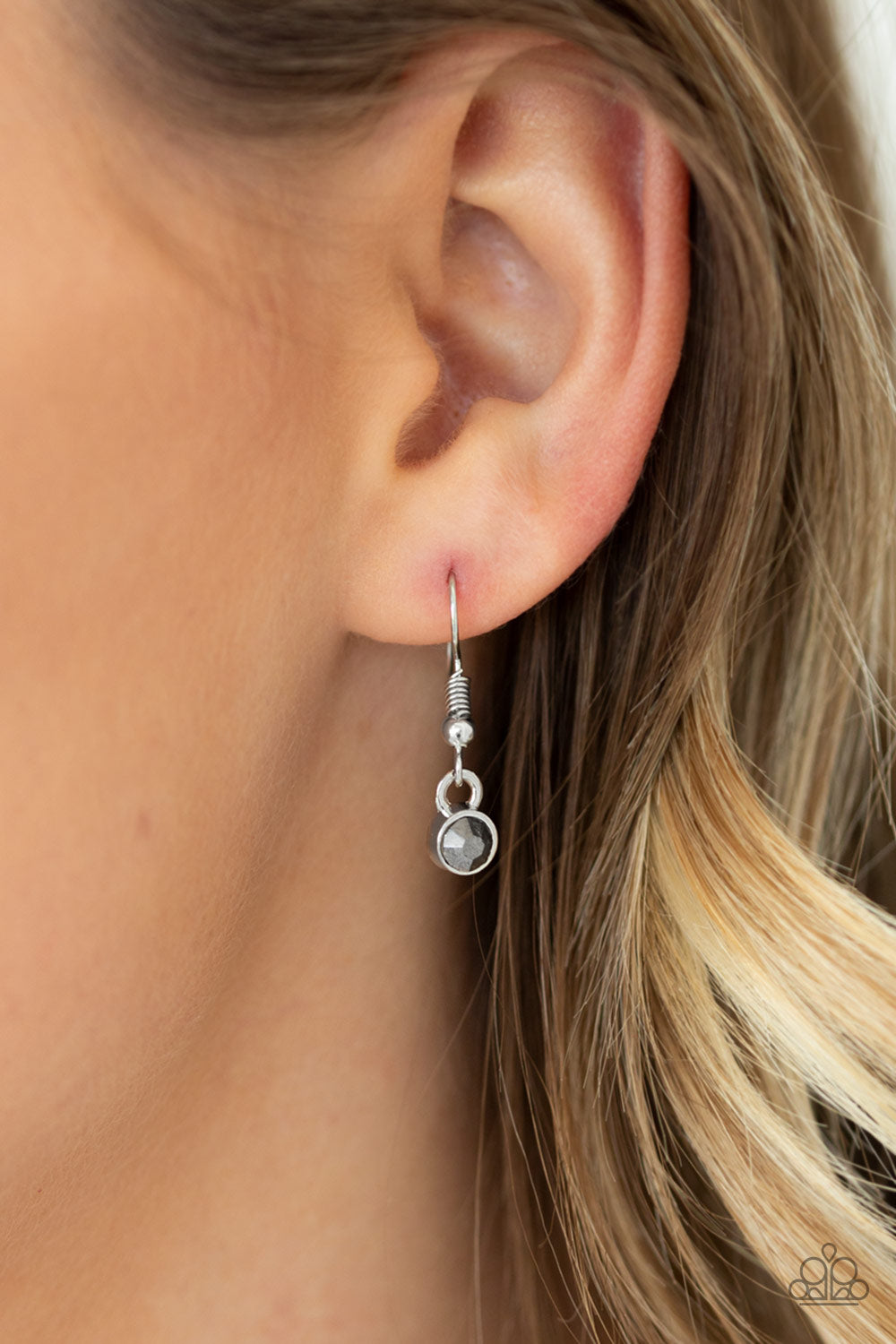 Paparazzi ♥ Bighearted - Silver ♥  Necklace