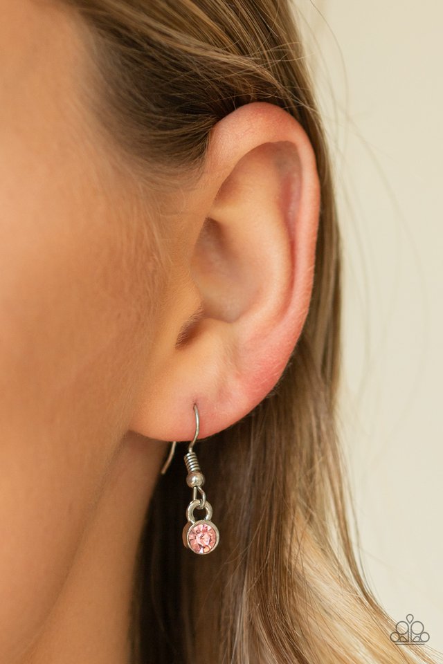 Paparazzi ♥ Bighearted - Pink ♥ Necklace