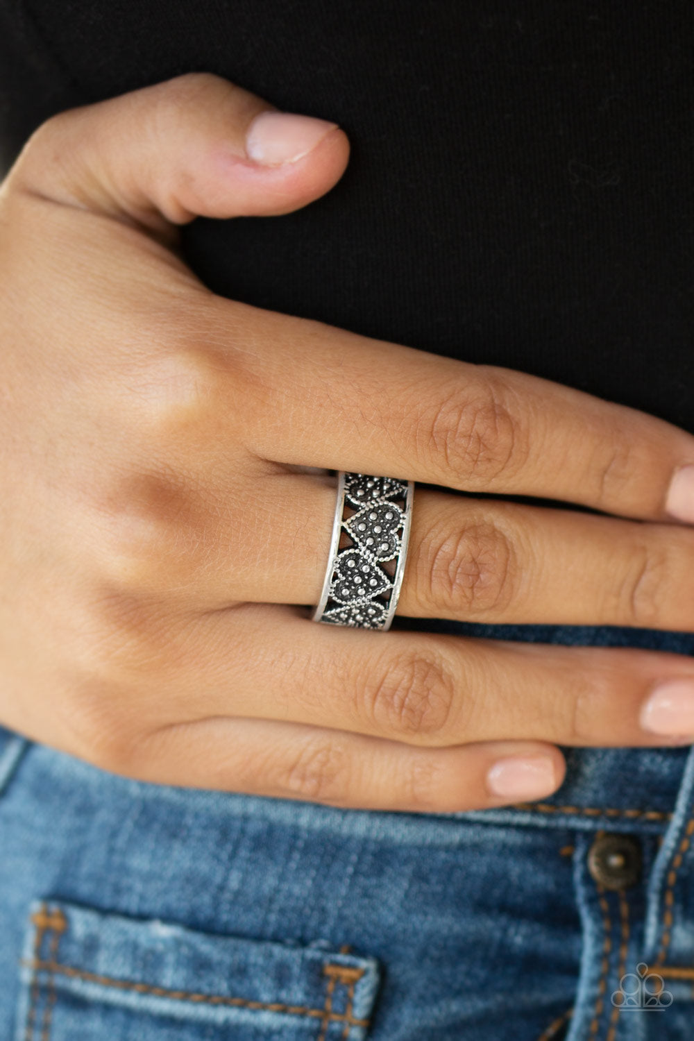 Paparazzi ♥ Better Together - Silver ♥  Ring