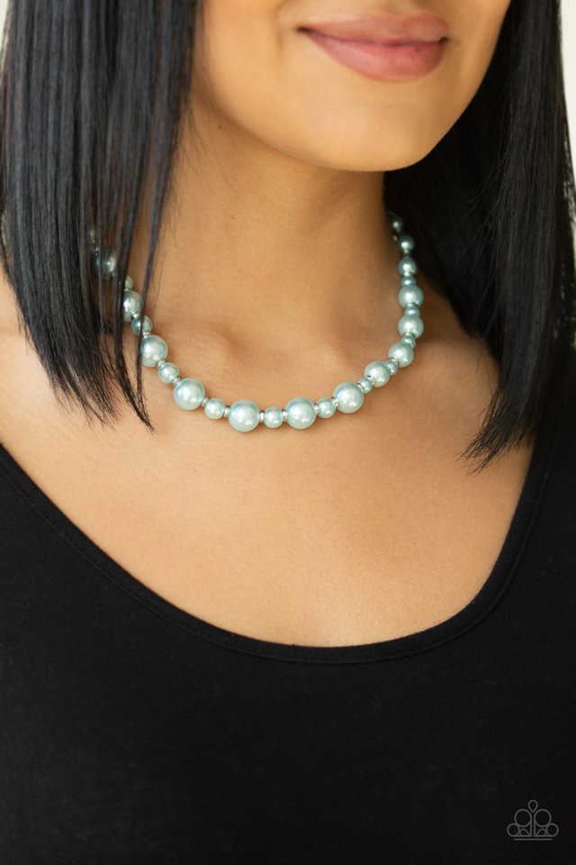 Paparazzi ♥ Pearl Heirloom - Blue ♥ Necklace