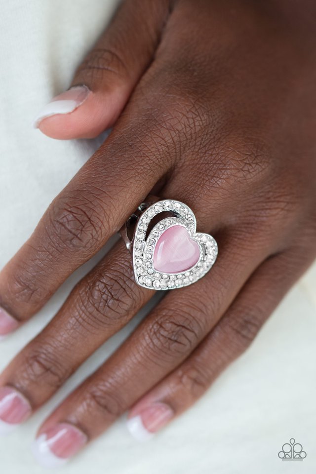 Paparazzi ♥ What The Heart Wants - Pink ♥ Ring