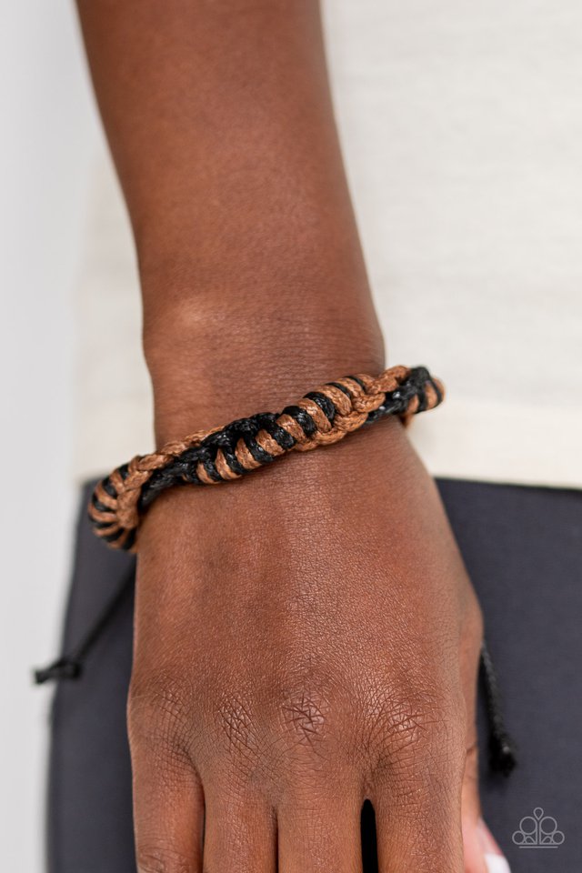 Paparazzi ♥ Outdoor Expedition - Brown ♥ Bracelet