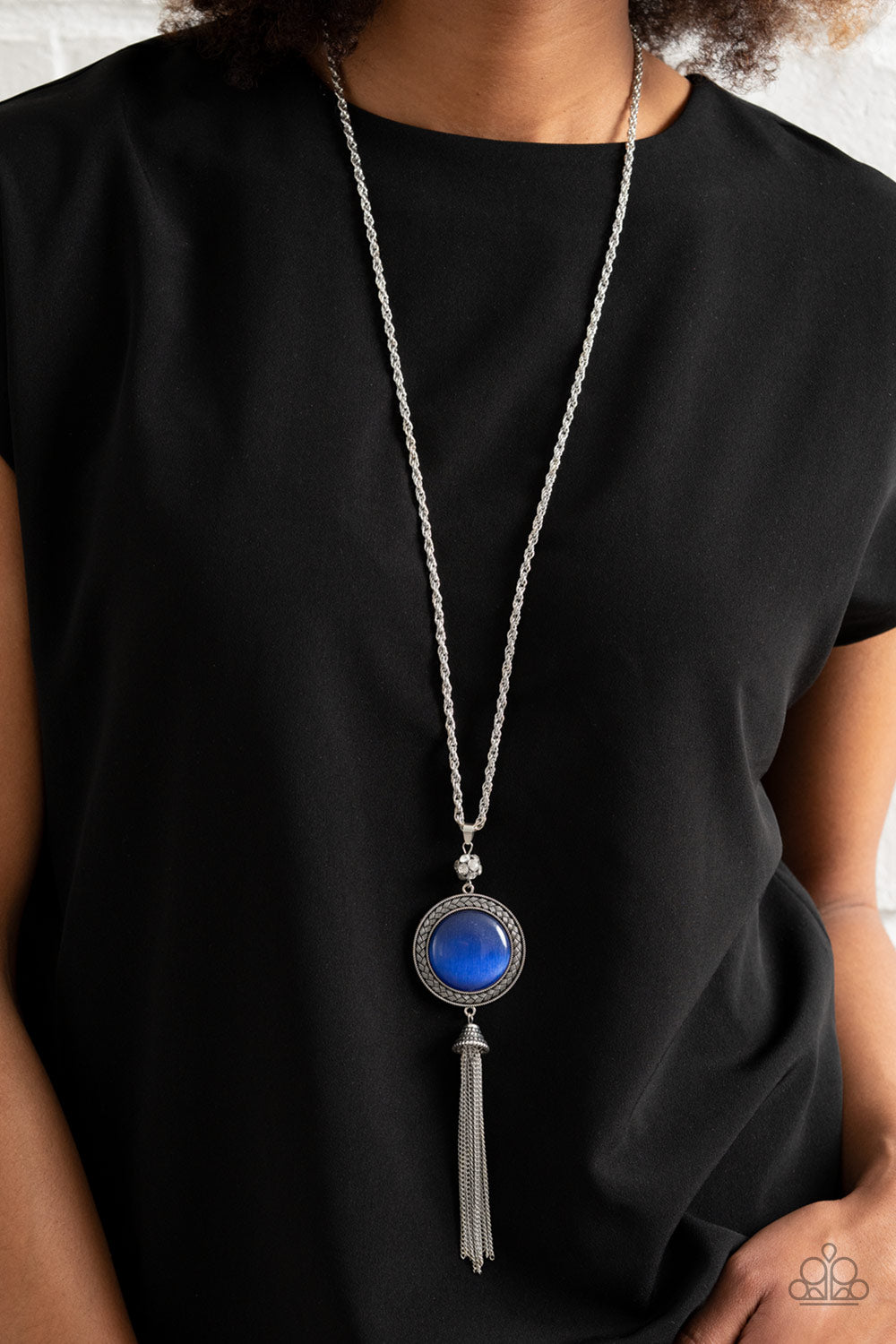 Paparazzi ♥ Serene Serendipity - Blue ♥  Necklace
