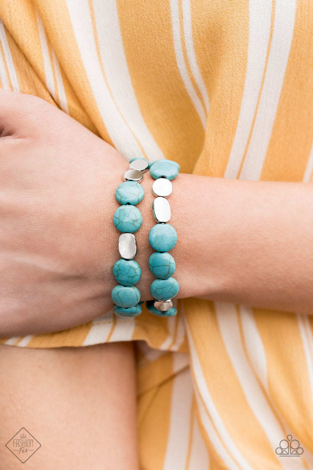 Paparazzi ♥ Simply Sedimentary - Blue ♥  Bracelet