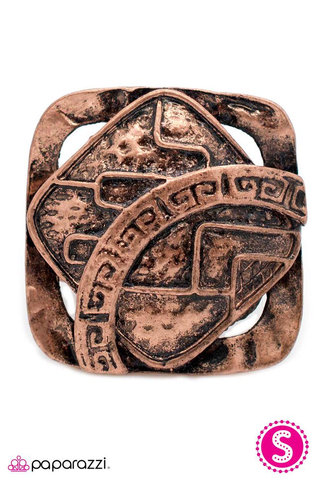 Paparazzi ♥ Gone Globetrotting - Copper ♥ Ring