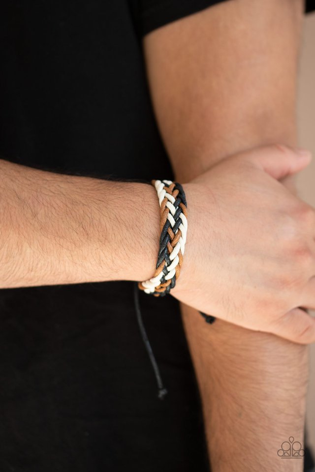 Paparazzi ♥ Braid Raid - Multi ♥ Bracelet