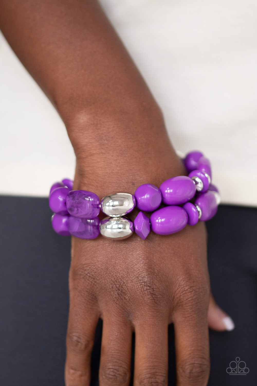 Paparazzi ♥ Fruity Flavor - Purple ♥  Bracelet